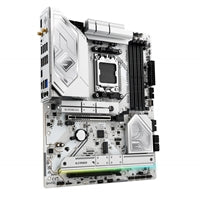 ASRock B850 Steel Legend WiFi AMD AM5 Socket Motherboard, ATX, 4x DDR5 Slots, 4x M.2 Sockets, 2x USB-C Port, Fitted I/O Shield, 2.5GbE LAN, Wi-Fi 7, 1x HDMI Port