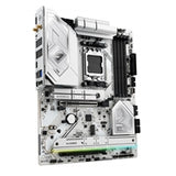 ASRock B850 Steel Legend WiFi AMD AM5 Socket Motherboard, ATX, 4x DDR5 Slots, 4x M.2 Sockets, 2x USB-C Port, Fitted I/O Shield, 2.5GbE LAN, Wi-Fi 7, 1x HDMI Port