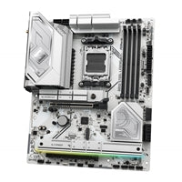 ASRock B850 Steel Legend WiFi AMD AM5 Socket Motherboard, ATX, 4x DDR5 Slots, 4x M.2 Sockets, 2x USB-C Port, Fitted I/O Shield, 2.5GbE LAN, Wi-Fi 7, 1x HDMI Port