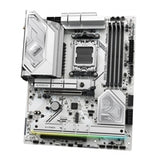 ASRock B850 Steel Legend WiFi AMD AM5 Socket Motherboard, ATX, 4x DDR5 Slots, 4x M.2 Sockets, 2x USB-C Port, Fitted I/O Shield, 2.5GbE LAN, Wi-Fi 7, 1x HDMI Port