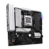 ASRock B850M Pro RS AMD AM5 Socket Motherboard, Micro-ATX, 4x DDR5 Slots, 3x M.2 Sockets, Fitted I/O Shield, 2.5GbE LAN, 1x DisplayPort / 1x HDMI Port