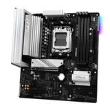 ASRock B850M Pro RS AMD AM5 Socket Motherboard, Micro-ATX, 4x DDR5 Slots, 3x M.2 Sockets, 2x USB-C Port, Fitted I/O Shield, 2.5GbE LAN, 1x DisplayPort / 1x HDMI Port