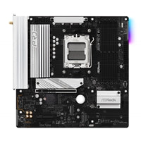 ASRock B850M Pro RS WiFi AMD AM5 Socket Motherboard, Micro-ATX, 4x DDR5 Slots, 3x M.2 Sockets, 2x USB-C Port, Fitted I/O Shield, 2.5GbE LAN, Wi-Fi 6E, 1x DisplayPort / 1x HDMI Port