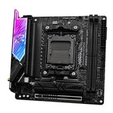ASRock B850I Lightning WiFi PHANTOM GAMING AMD AM5 Socket Motherboard, Mini-ITX, 2x DDR5 Slots, 2x M.2 Sockets, 2x USB-C Port, Fitted I/O Shield, 2.5GbE LAN, Wi-Fi 6E, 1x HDMI Port / 1x USB-C