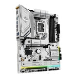 ASRock B860 Steel Legend WiFi Intel 1851 Socket Motherboard, ATX, 4x DDR5 Slots, 3x M.2 Sockets, 2x USB-C Port, Fitted I/O Shield, 2.5GbE LAN, Wi-Fi 6E, 1x DisplayPort / 1x HDMI / 1x USB-C (USB4)