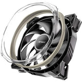 Antec Fusion T3 140mm ARGB PWM Case Fan - Hydraulic Bearing, 600-1500 RPM, Black