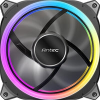 Antec Neo Prizm T3 120 ARGB PWM Case Fan - Hydro Bearing, 600-2000 RPM, Black