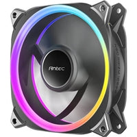 Antec Neo Prizm T3 120 ARGB PWM Case Fan (3-Pack) - Hydro Bearing, 600-2000 RPM, Black