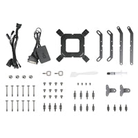 Antec Vortex Lum 360 ARGB CPU Liquid Cooler - Intel & AMD Compatible, 3 x 120mm ARGB Fans, Suspended Spiral Pump Head, Enhanced Cooling Performance