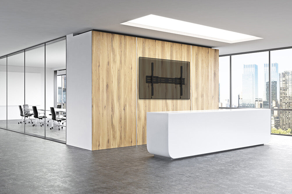 Neomounts WL30S-950BL19 Heavy duty wall mount 55-115" - fixed - lockable - landscape and portrait