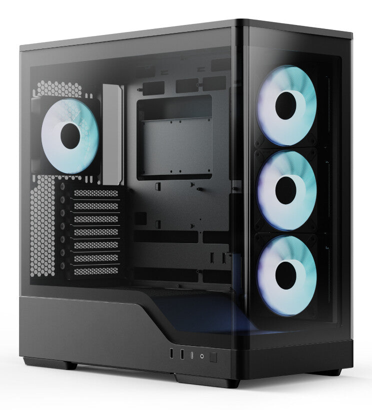 Aerocool P500A-BK Midi Tower Black
