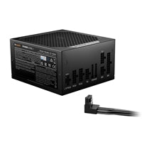 be quiet! Power Zone 2 1000W PSU - 80 PLUS Platinum, Semi-Passive Cooling, Pure Wings 3 Fan, PCIe 5.1/ATX 3.1 Compatibility, 10-Year Warranty