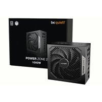 be quiet! Power Zone 2 1000W PSU - 80 PLUS Platinum, Semi-Passive Cooling, Pure Wings 3 Fan, PCIe 5.1/ATX 3.1 Compatibility, 10-Year Warranty