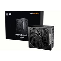 be quiet! Power Zone 2 850W PSU - 80 PLUS Platinum, Semi-Passive Cooling, Pure Wings 3 Fan, PCIe 5.1/ATX 3.1 Compatibility, 10-Year Warranty
