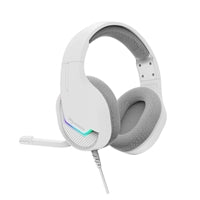 Marvo Scorpion H8618 Tactic 40 USB 2.0 Wired Gaming RGB Headset (White)