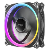 Antec Neo Prizm T3 140 ARGB PWM Case Fan - Hydro Bearing, 600-1500 RPM, Black