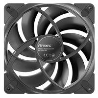 Antec Tranquil 140 PWM Case Fan - Fluid Dynamic Bearing, 450-1500 RPM, Black