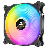 Antec F12 Racing ARGB 120mm PWM Case Fan, 3 Pack, Hydraulic Bearing, 1500 RPM, Black