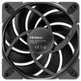Antec Tranquil 120 PWM Case Fan (3-Pack) - Fluid Dynamic Bearing, 400-2000 RPM, Black