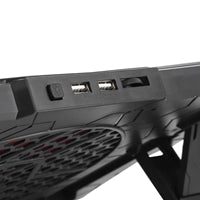 Marvo Scorpion FN-40 Atlas 40 USB Powered RGB Laptop Cooling Stand (Black)