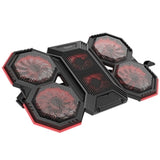 Marvo Scorpion FN-41 Atlas 60 USB Powered Six Fan Laptop Cooling Stand (Black)