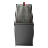 Antec Performance 1M Aventurine Mini-ITX Gaming Case with Aluminum Finish, PCIe 4.0 Riser Cable, USB 3.2 Gen2 Type-C, Tool-Free Side Panels, Solid Side Panel, SFX-L & SFX PSU Support