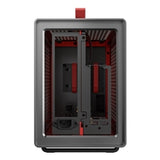 Antec Performance 1M Aventurine Mini-ITX Gaming Case with Aluminum Finish, PCIe 4.0 Riser Cable, USB 3.2 Gen2 Type-C, Tool-Free Side Panels, Solid Side Panel, SFX-L & SFX PSU Support