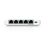 Ubiquiti USW-FLEX-2.5G-5 UniFi Flex 2.5G Ultra Compact 5 Port POE/USB-C Powered Managed Switch