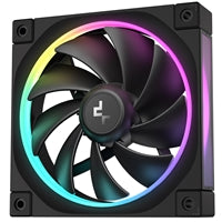 DeepCool FL12 120mm PWM 3 Pack Fan - High Performance, Low Noise, Fluid Dynamic Bearing, 36 ARGB LEDs, 500-2150 RPM, 55 CFM Airflow, 4-Pin PWM Control