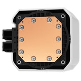 DeepCool Mystique 240 WH ARGB Liquid CPU Cooler with 2.83" TFT LCD Display, 240mm Radiator, Addressable RGB Fans, Hydro Bearing, and Wide Compatibility for Intel & AMD Sockets