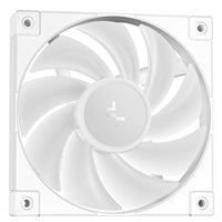 DeepCool Mystique 240 WH ARGB Liquid CPU Cooler with 2.83" TFT LCD Display, 240mm Radiator, Addressable RGB Fans, Hydro Bearing, and Wide Compatibility for Intel & AMD Sockets