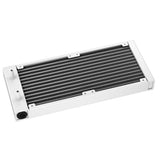 DeepCool Mystique 240 WH ARGB Liquid CPU Cooler with 2.83" TFT LCD Display, 240mm Radiator, Addressable RGB Fans, Hydro Bearing, and Wide Compatibility for Intel & AMD Sockets
