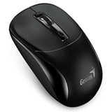 Genius NX-7123 Copilot AI Wireless Mouse, 2.4 GHz with USB Receiver, 1200 DPI, 4 Button with Scroll Wheel, Ambidextrous Design, Black