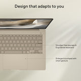 ASUS Zenbook A14 UX3407NA-QD148W Copilot+ PC Snapdragon X2E-88-100 Laptop 35.6 cm (14") WUXGA 16 GB LPDDR5x-SDRAM 1 TB SSD Wi-Fi 7 (802.11be) Windows 11 Home Beige