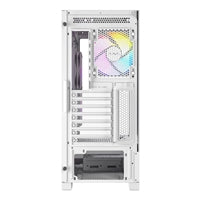 ANTEC CX700 Mid Tower Gaming Case, White, 270 Full-View Tempered Glass, 3 x 120 mm ARGB PWM Fans, 1 x USB 3.0 / 1 x USB Type-C, ATX, Micro ATX, ITX