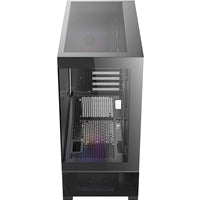 ANTEC CX500M Micro Tower Gaming Case, Black, ARGB, 2  x USB 3.0 / 1 x USB Type-C, Tempered Glass Side Panel, Micro-ATX/ITX