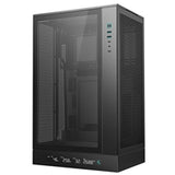DeepCool CH270 Digital Micro-ATX Case, Mini-Tower PC Case with Tempered Glass Side Panel, USB-C Port, High Airflow Support for 360mm Radiator, ATX PSU, Black