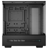 DeepCool CH690 Digital ATX Mid-Tower Case, High-Airflow PC Case with Semi-Glass Panel, USB-C Port, Support for 420mm Radiator, 450mm GPU, ATX PSU, Black