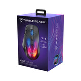 Turtle Beach Kone XP Air Black – Wireless Customizable Ergonomic RGB Gaming Mouse, Bluetooth, 19K DPI Optical Sensor, 100h Battery & Charging Dock, AIMO RGB Lighting, 4D Wheel