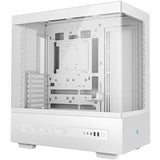 DeepCool CH690 Digital ATX Mid-Tower Case, High-Airflow PC Case with Semi-Glass Panel, USB-C Port, Support for 420mm Radiator, 450mm GPU, ATX PSU, White