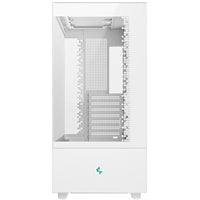 DeepCool CH690 Digital ATX Mid-Tower Case, High-Airflow PC Case with Semi-Glass Panel, USB-C Port, Support for 420mm Radiator, 450mm GPU, ATX PSU, White