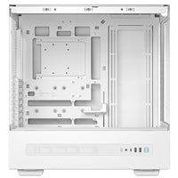 DeepCool CH690 Digital ATX Mid-Tower Case, High-Airflow PC Case with Semi-Glass Panel, USB-C Port, Support for 420mm Radiator, 450mm GPU, ATX PSU, White