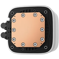 DeepCool LE360 V2 White 360mm Liquid CPU Cooler, Triple 120mm ARGB Fans, Anti-Leak Tech, Quiet High-Performance Pump, Compatible with Intel & AMD Sockets