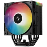 DeepCool AG500 BK ARGB CPU Air Cooler, 240W TDP, 120mm PWM Fan, 5 Copper Heatpipes, Addressable RGB Lighting, Intel & AMD Compatible, Black
