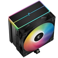DeepCool AG500 BK ARGB CPU Air Cooler, 240W TDP, 120mm PWM Fan, 5 Copper Heatpipes, Addressable RGB Lighting, Intel & AMD Compatible, Black