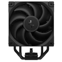 DeepCool AK400 Digital Pro CPU Air Cooler, ARGB Fan & Digital Display, 120mm PWM Fan, 4 Copper Heatpipes, Quiet Operation, Intel & AMD Compatible Black