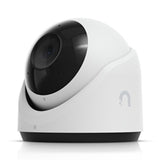 Ubiquiti UVC-G6-Turret-W All-weather, tamper-resistant 4K PoE camera with a 1/1.8" 8MP image sensor, Multi-TOPS AI Engine, and 3-axis manual adjustment for flexible installation