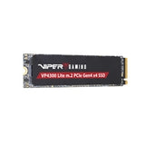 Patriot VP4300 Lite 2TB PCIe Gen4 x4. M.2 2280, Read/write speeds up to 7,400MB/s, 6,400MB/s, 5 Year Warranty