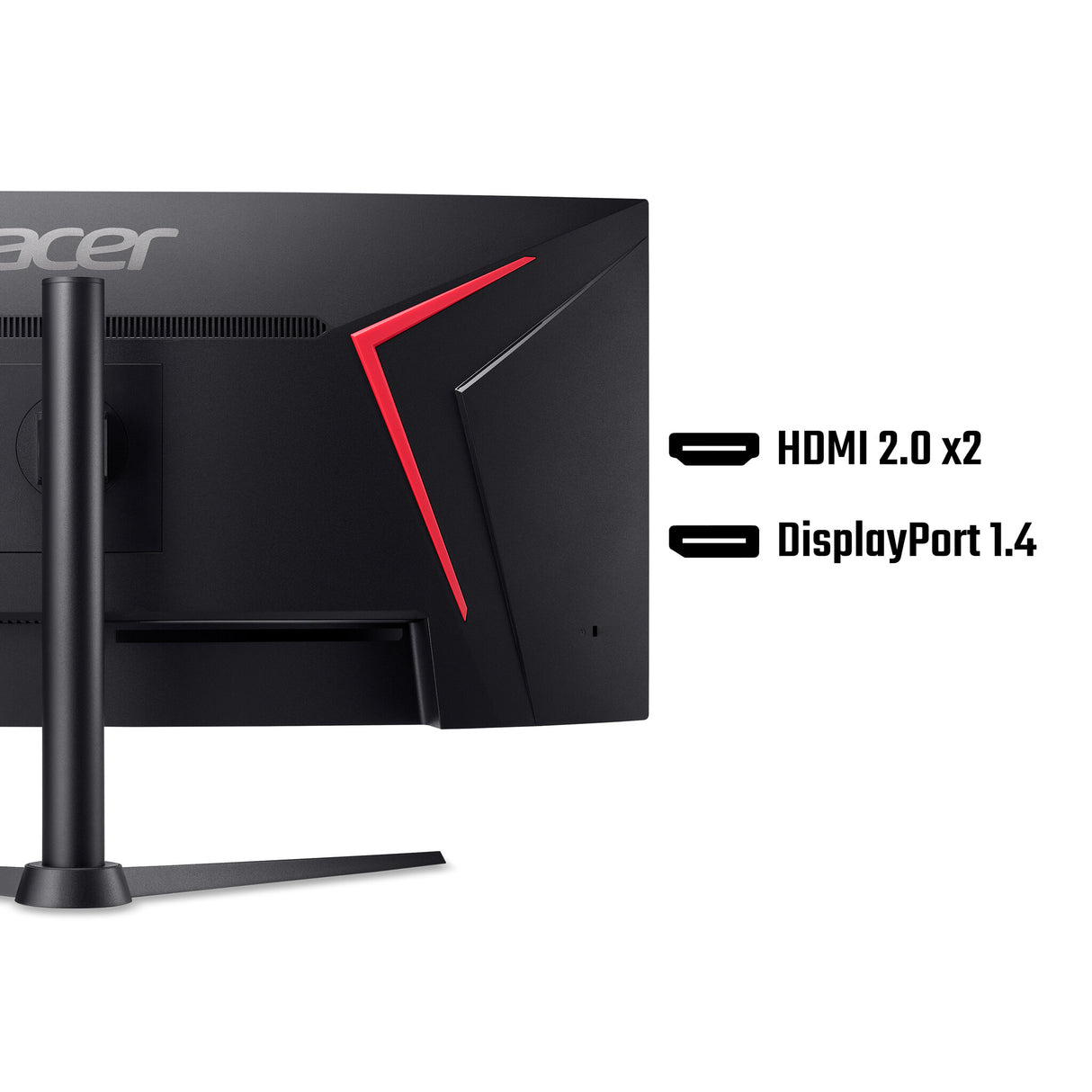 Acer NITRO XZ0 Nitro XZ340CURX0bmiiphx - 34'', WQHD (3440x1440), 200Hz, 1ms, 21:9, 1500R Curve, ZeroFrame, VA, Black
