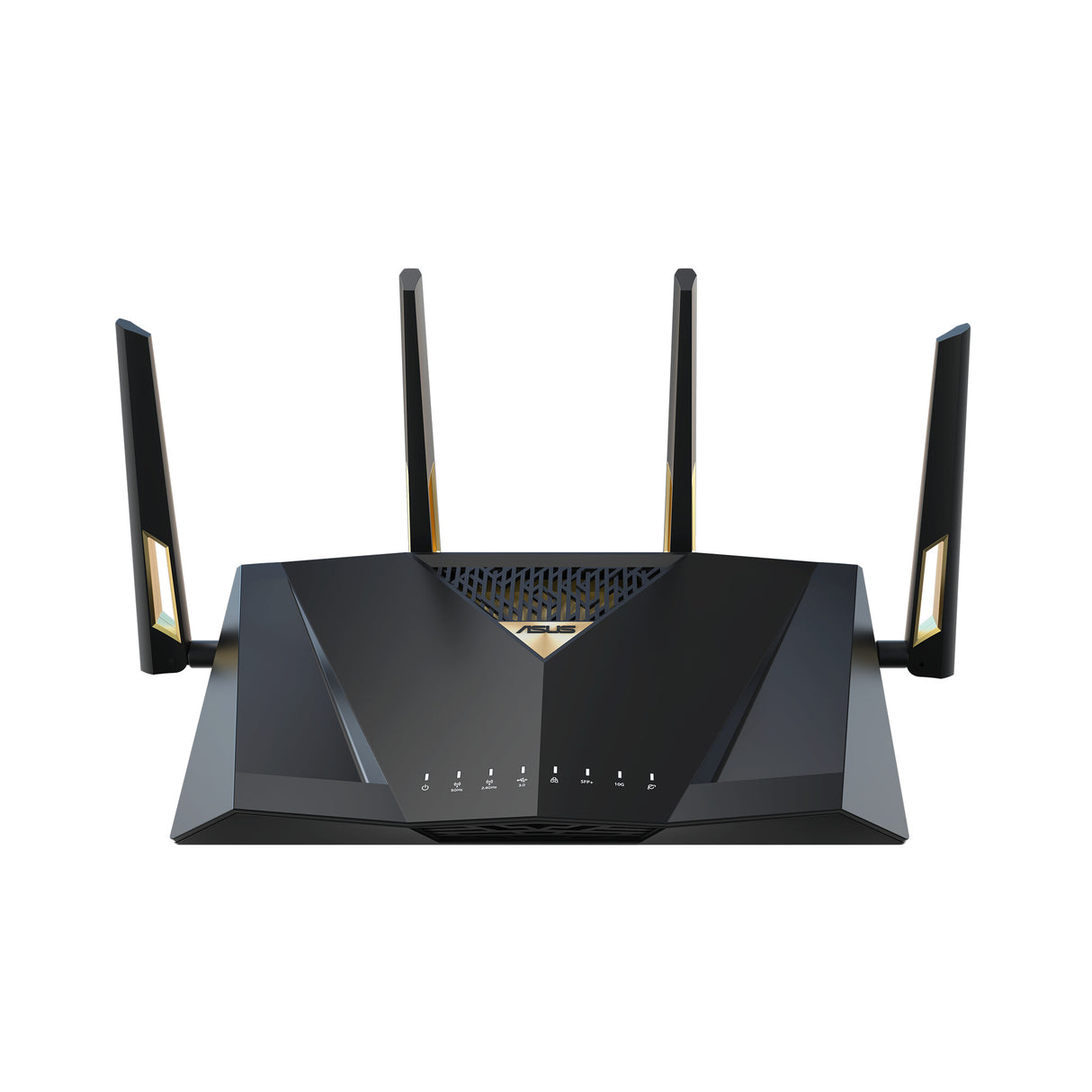 ASUS RT-BE88U wireless router 10 Gigabit Ethernet Dual-band (2.4 GHz / 5 GHz) Black, Grey